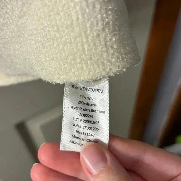 NWT Barefoot Dreams CozyChic Ultra Lite Dolman S/S Pullover - Picture 7 of 8